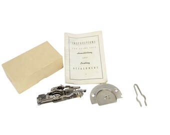 Greist Hemstitching and Picoting Attachment Sewing Machine Vintage 90433 Rotary