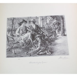 John Sloan Print Shine Washington Square Vintage 89035 New York City Arch
