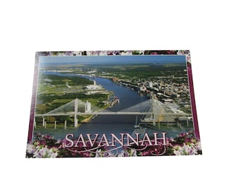 Postcard Span Bridge Savannah GA 30927