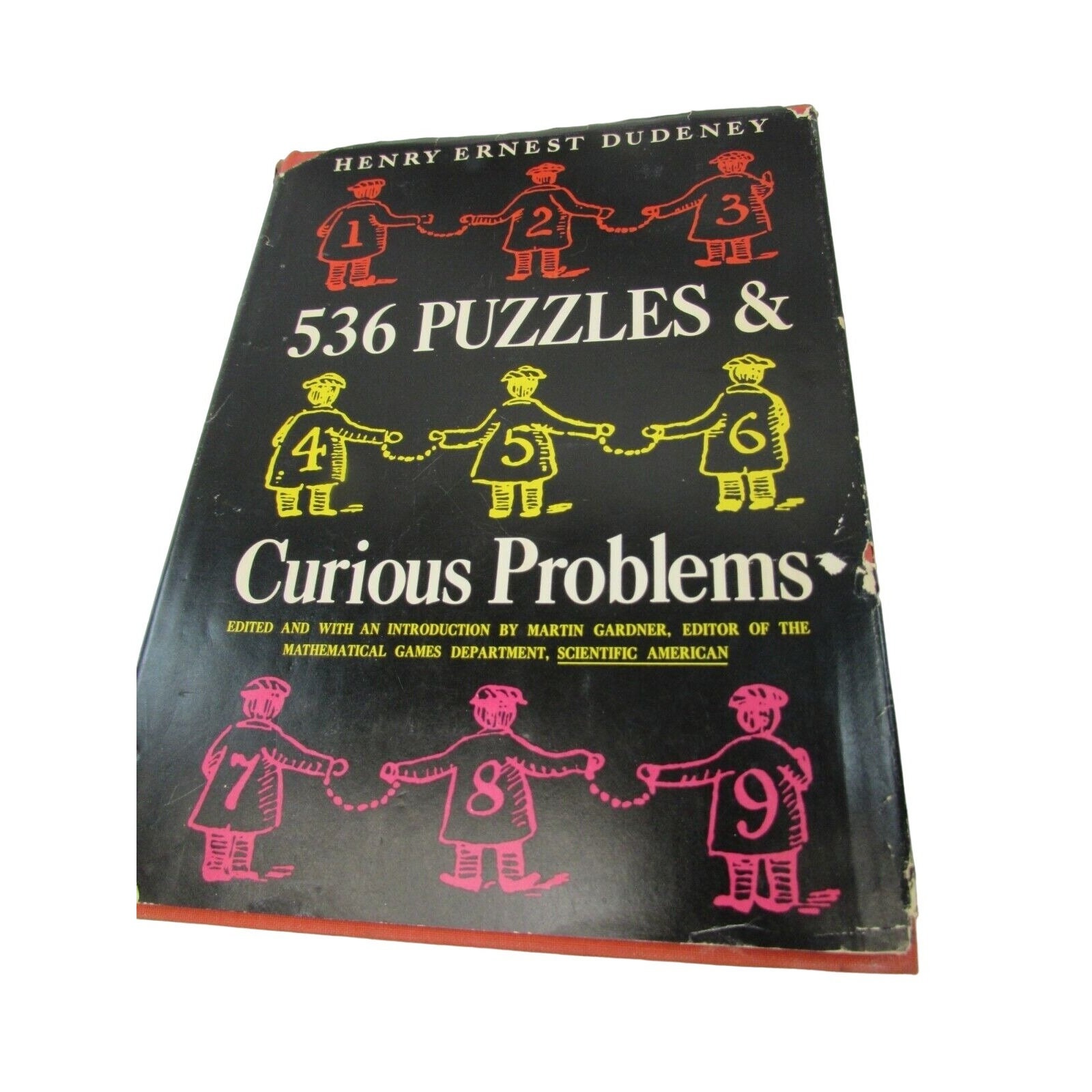 536 Puzzles & Curious Problems Henry Ernest Dudeney 1967 1st HC DJ