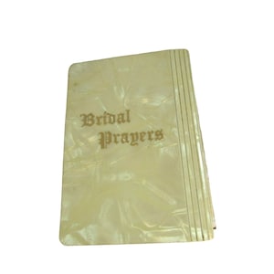 Vintage Jewish Hebrew English Bridal Prayers Prayer Book HEBREW PUBLISHING 32993