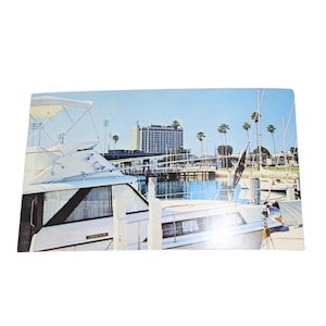 St Petersburg Hilton Florida Vintage Postcard Pete Saint 66823 Marina