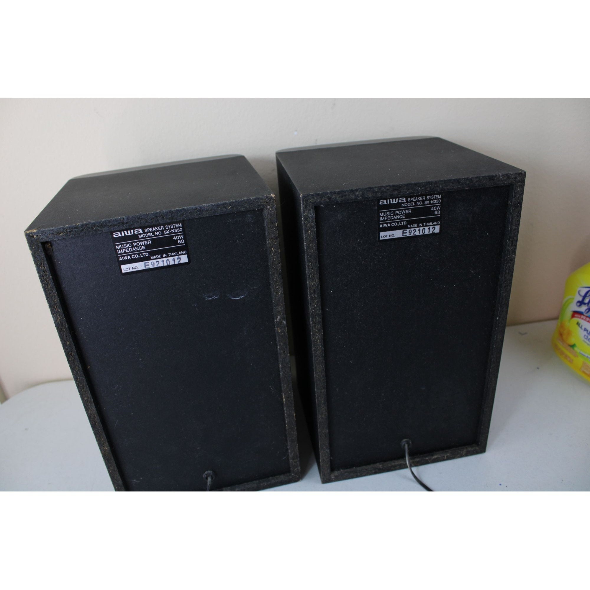 Aiwa SX N330 Speaker Set 3 Way Bass 40W Vintage 91425 - Etsy