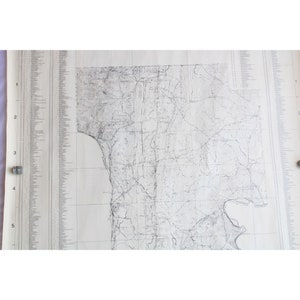 Chickamauga Schlachtfeld Karte Denkmäler Plaketten Marker Vintage GA 88248