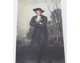 Gilbert Stuart Print The Skater Vintage 94700