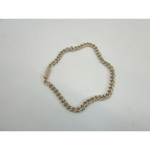 Vintage Goldtone West Germany Chain Bracelet Gold… - image 3