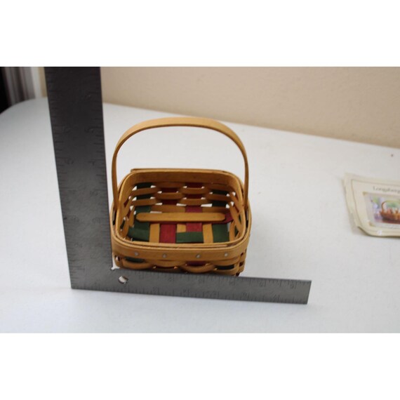 2003 Longaberger Holiday Helper Basket 10530 93523 - Etsy