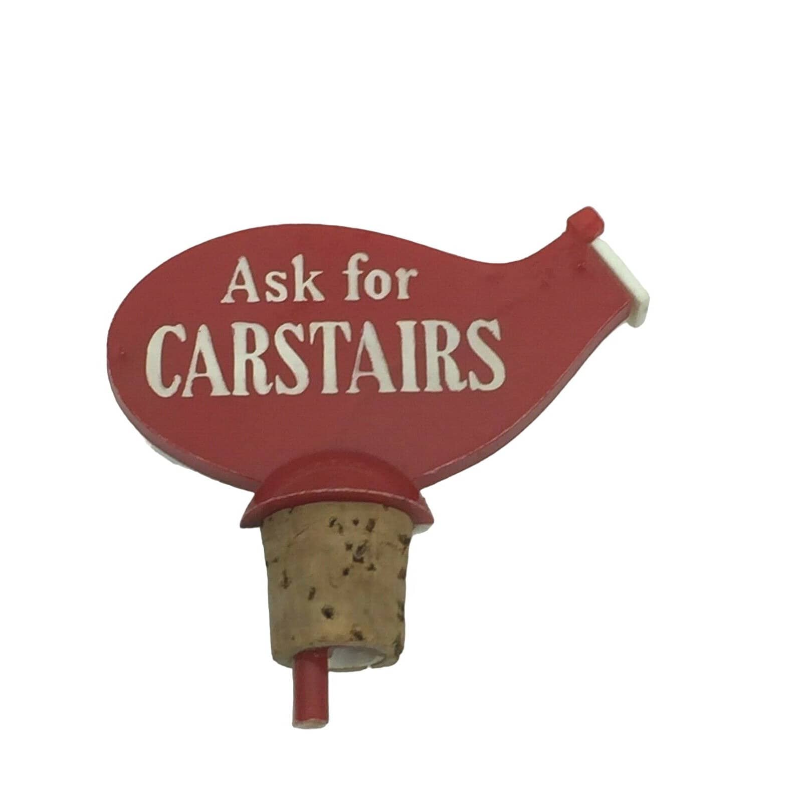 Vintage Carstairs Liquor Bottle Spout Stopper Pour 26105 Etsy