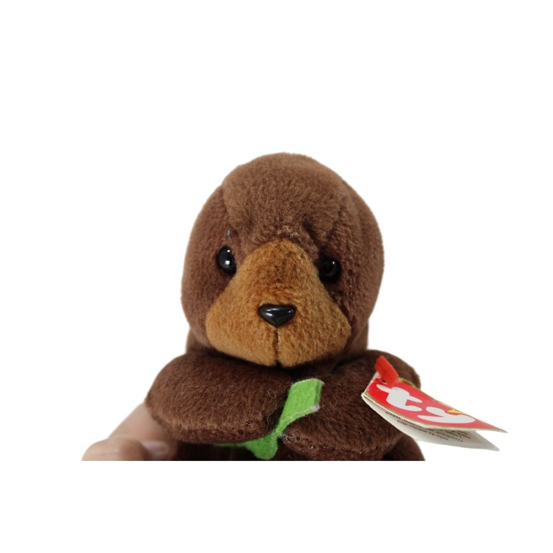 TY Beanie Babies Seaweed Otter W/ Hang Tag 1995 ERRORS 66922 Etsy