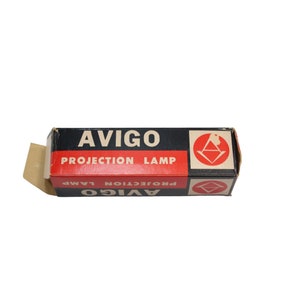Avigo Projection Lamp Bulb Vintage Unused 88938