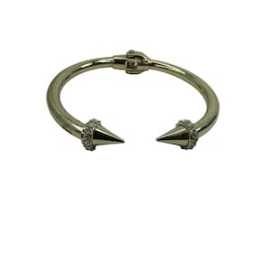 Goldtone Spring Hinge Armband Guldfärgat Spetsigt 47277