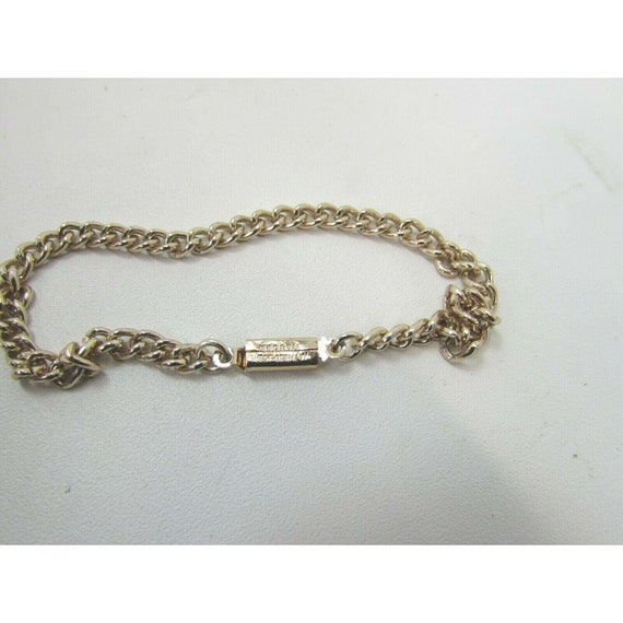 Vintage Goldtone West Germany Chain Bracelet Gold… - image 2
