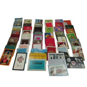 Vintage speelkaarten 52 DIFFERENT Card Swap 29996 Compleet kaartspel!