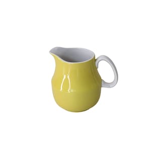 Mikasa Cera Stone Yellow Creamer Vintage 91597