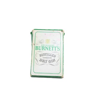 Burnetts Gin speelkaarten deck 88408
