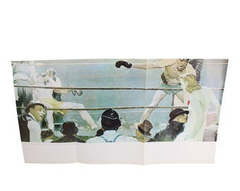 Strictly a Sharpshooter Norman Rockwell Print Vintage 94283