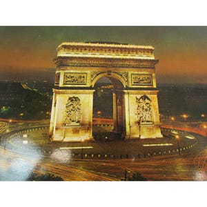 Vintage Paris L'arc de Triomphe Frankreich Postkarte 51492 Triumphbogen