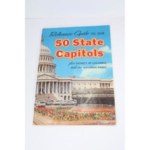 50 State Capitols Plus DC Color Reference Guide 1969 66776