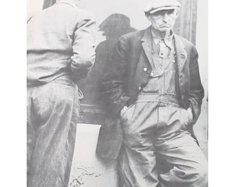 Dustbowl Migrants Waiting for Checks Calipatria CA Photo Repro Print DPA 94338