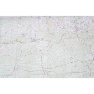 Mapa topograficzna Thomaston z 1981 r. Georgia Geological Survey 88498