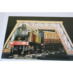 London Spielzeug Modell Museum Druck Bowman Panzer Zug 19128 Vintage 90765