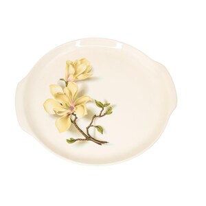 Universal Ballerina Potteries Magnolien Servierplatte Vintage 91901