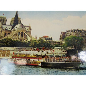 Vintage Notre Dame Paris France Postcard 49001