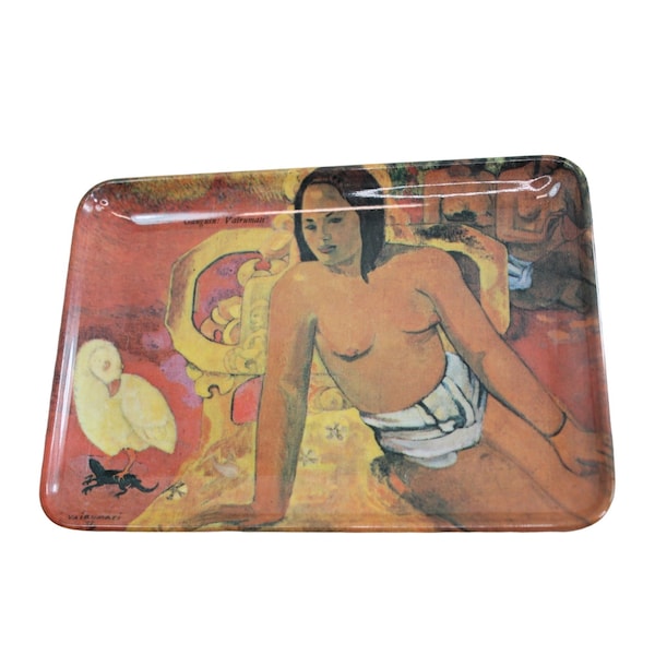 Vintage Gauguin Vairumati Trinket Tray INDPLS 53845 Art Museum
