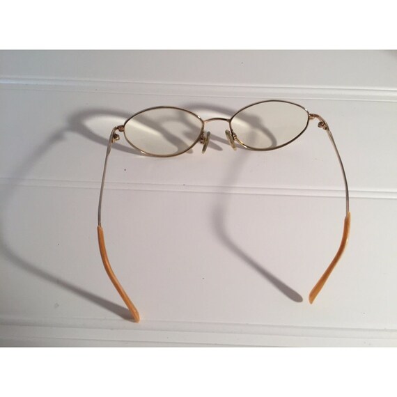 Vintage Eyeglasses Eye Glasses Goldtone 20381 - image 4