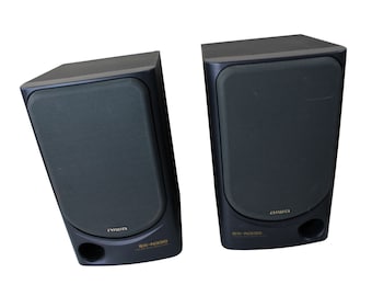 AIWAスピーカー4台まとめ売りSX-Z1300 SX-NS302 大小セット aiwa SX-01 LCX-01専用スピーカーの実力 フロア設置編 横置きもできる