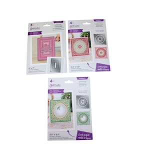 Crafters Companion Dies Gemini Elements Holiday X Stitch Foliage Yuletide 92531