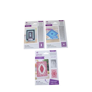 Crafters Companion Die Gemini Elements fiocco di neve a forma di smerlato cucito invertito 92532