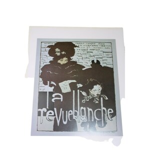 1896 Jugend Germany 1894 La Revue Blance France Repro Magazine Cover Print 92809