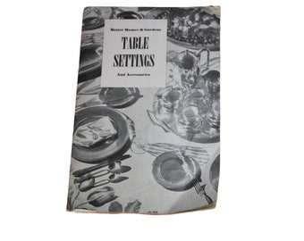 Vintage bordsdukningar Better Homes & Gardens häfte 1949 54508