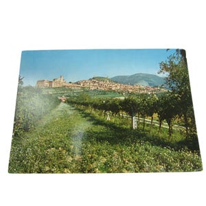 Carte postale vintage Panorama Assise Italie 30662