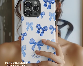 Personalized Coquette Phone Case Gifts for Her, Girlfriend Bridesmaid, Bride to Be, Bestie, Friend, iphone 16,15,Samsung,Pixel custom case