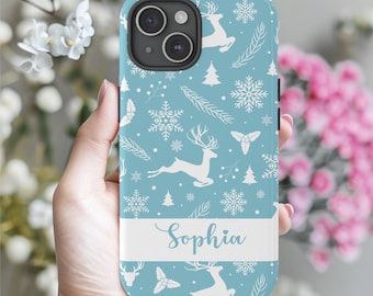 Personalized Phone Case Christmas Gift for Best friend, Her, Sister, Daugher, Samsung ,Google , iPhone 16 pro Holiday Phone Cover Durable