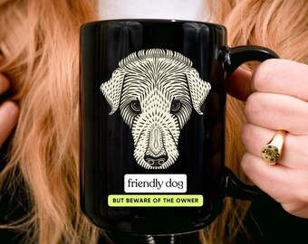 Funny Pet Lover Coffee  Mug (11oz, 15oz), dog mom, dog dad, sarcastic, coworker, dad present
