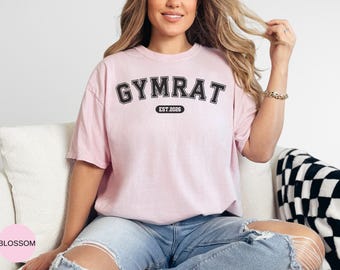 Camiseta de gimnasio Gymrat, camiseta de entrenamiento, camiseta de fitness, top deportivo, ropa de ejercicio, Peak Potential Apparel, fundada en 2026, regalo para el gimnasio