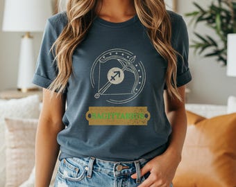 Camiseta de gimnasio de Sagitario, camiseta de entrenamiento para hombre y mujer, camiseta de musculación, camiseta de levantamiento de pesas, camiseta de fitness, ropa de horóscopo, camiseta de astrología