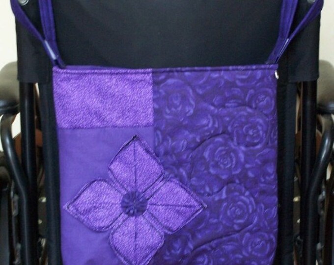 Wheelchair Accessories Wheelchair Tote Bag Custom Order Etsy