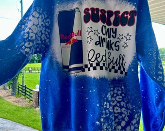 redbull sweatshirt, soda sweatshirt, Crewneck,  Trendy Sweatshirt, Gift for Coke Drinker, Gift for Friend, Women's Unisex Shirt Sweatshirt