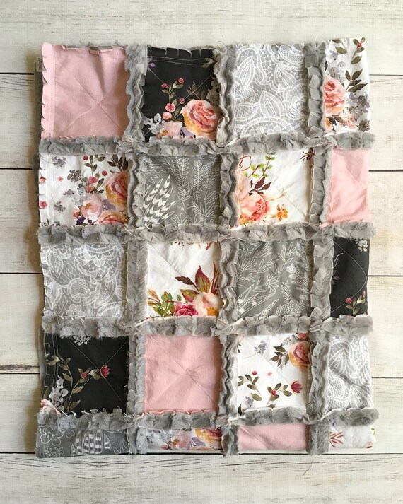 baby girl crib quilt