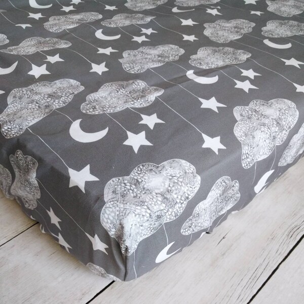 Cloud Crib Sheet Etsy