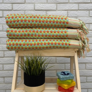 Organic Turkish Towel for Beach Sand Free, Personalized Turkish Towel, Bath Towel, Beach Towel, Hammam Towel, Cotton Towel, Bathroom Towel