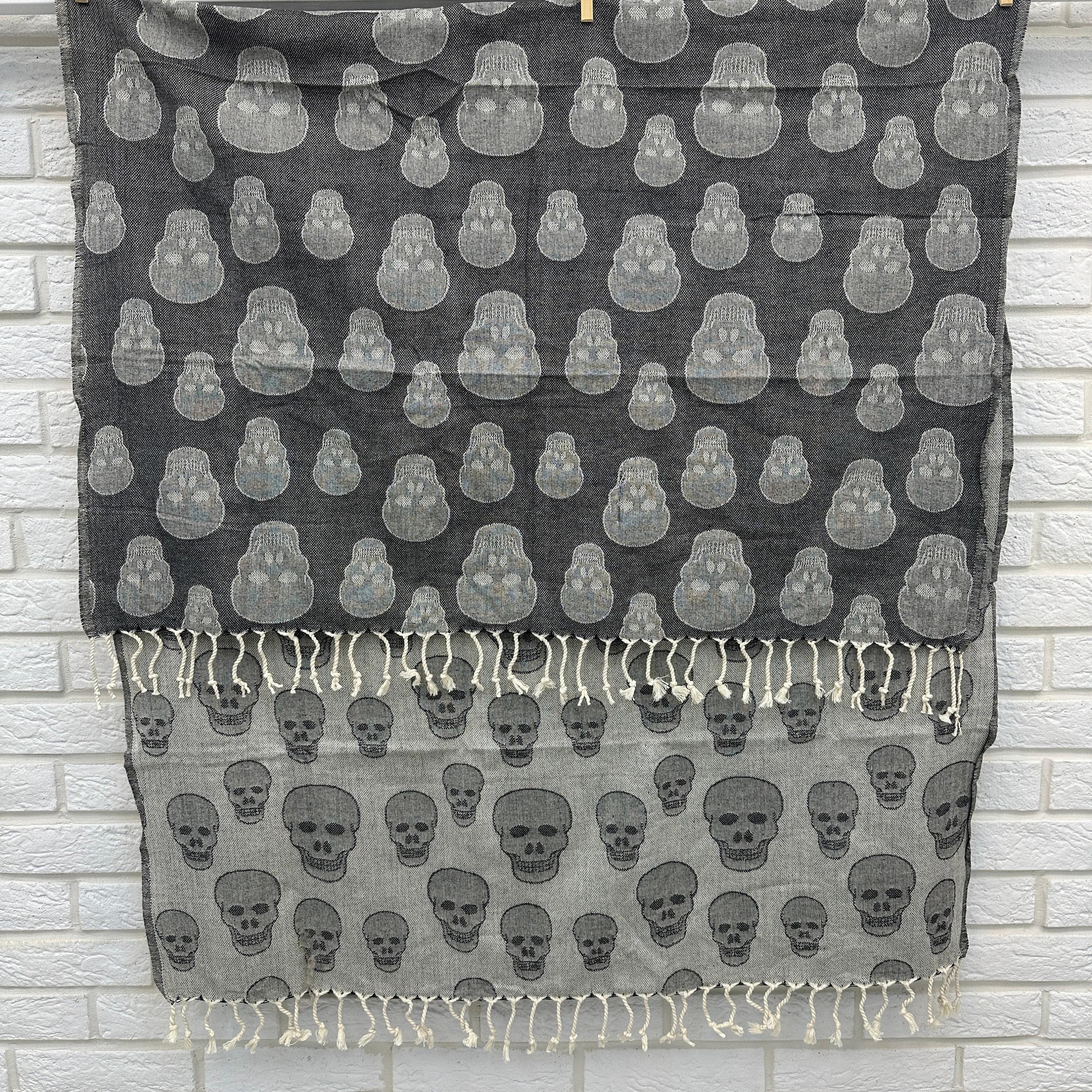 Skull Bath Towel - Etsy