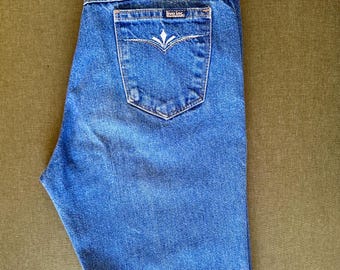 Vintage Live Ins Men’s Jeans — 1970s USA Made, Western, Straight leg, Ranch wear, 32x33