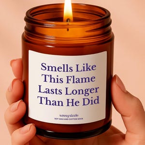Funny Divorce Gift for Her, Breakup Candle, Ex Boyfriend Candle Gift Breakup Gift Newly Single Gifts Divorce Celebration Party Break up Gift