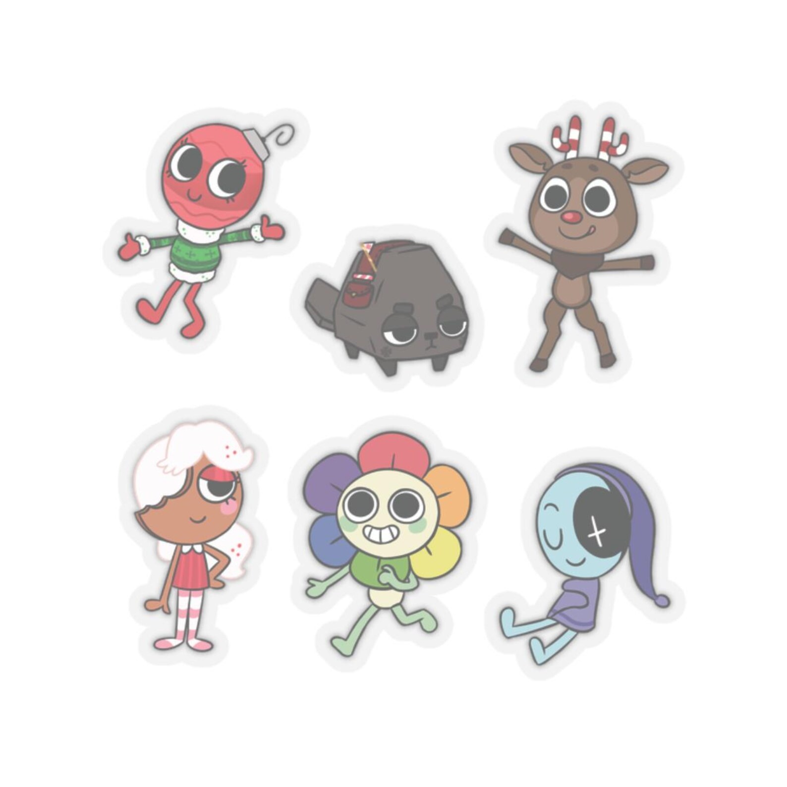 Dandy's World Christmas Update Bobette Rudie Ginger Coal Dandy Astro ...