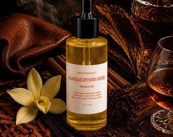 Olio corpo idratante Sandalwood Nero di Karafa Essentials